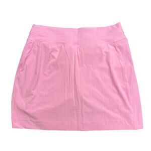 SIZE LARGE Member's Mark Women's 4 Way Stretch Mid Rise Pink Stretch Skort